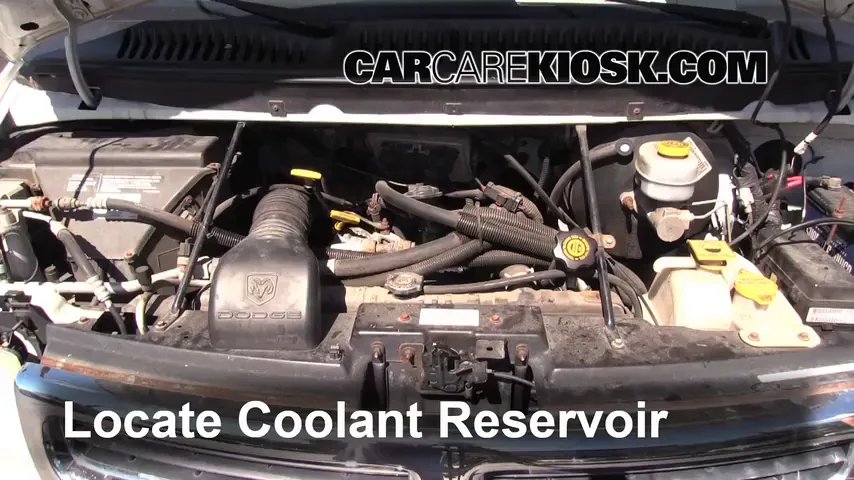2002 Dodge Ram 1500 Van 5.2L V8 Standard Passenger Van Antigel (Liquide de Refroidissement)